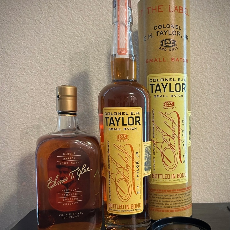 ELMER T LEE + E.H. TAYLOR SMALL BATCH (2 for 1 GREAT DEAL!)