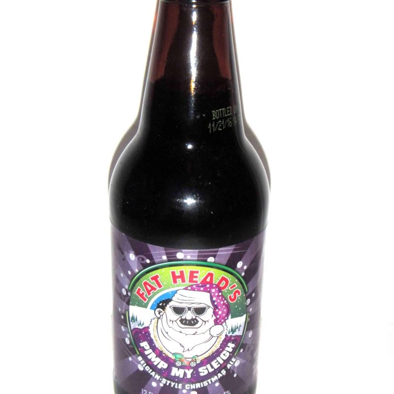 Fat Head's Pimp My Sleigh 2016, Belgian-Style Christmas Ale, 12 oz Bottle