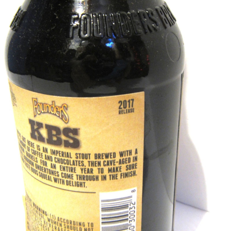 2017 Founders KBS Stout, 12 oz Bottle