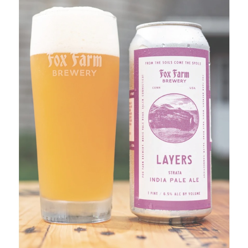 Fox Farm Brewery -- Layers NEIPA --July 10th