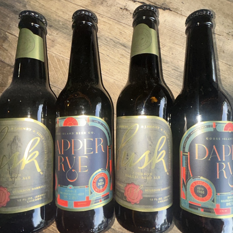 Goose island husky and Dapper