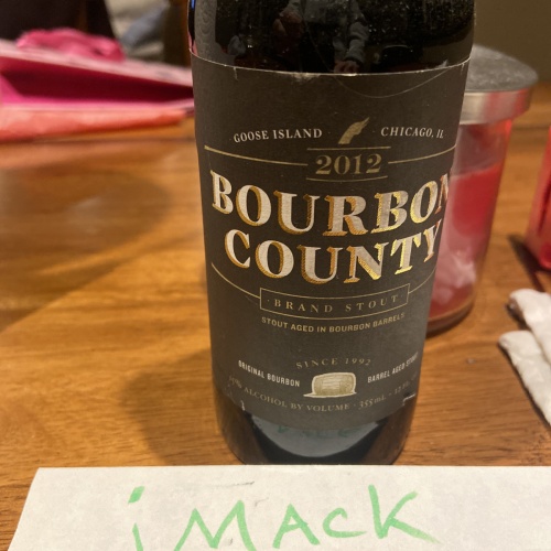 2012 Goose Island BCBS Bourbon County Brand Stout