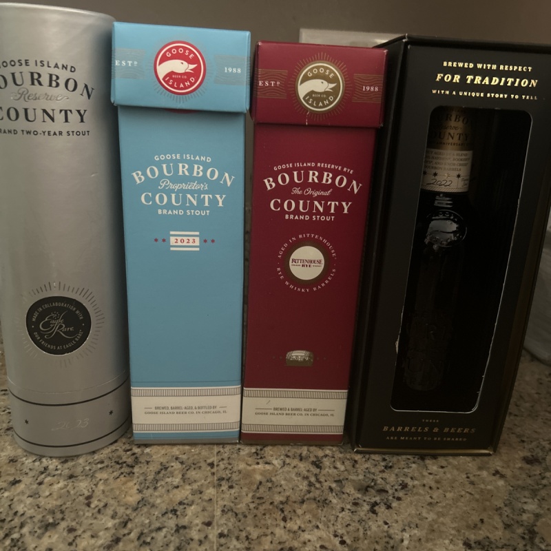 GOOSE ISLAND BCS VARIANTS