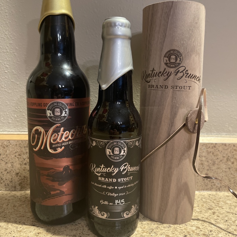 2024 Toppling Goliath KBBS and bonus Meteora barrel-aged barleywine beer