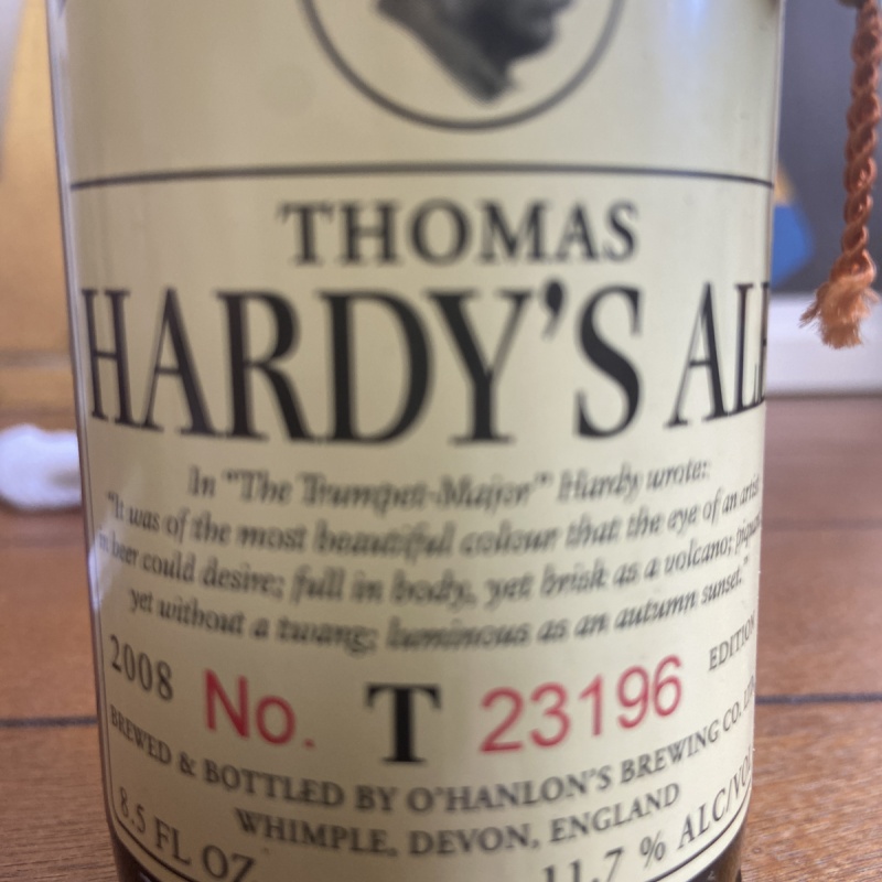 Thomas Hardy Ale 2008