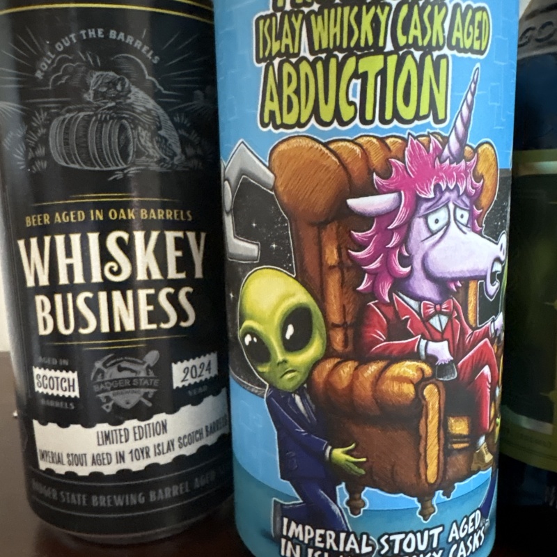 Collection of Islay Barrel Aged stouts