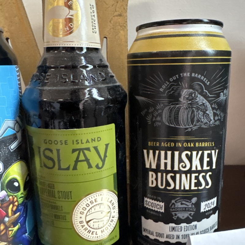 Collection of Islay Barrel Aged stouts