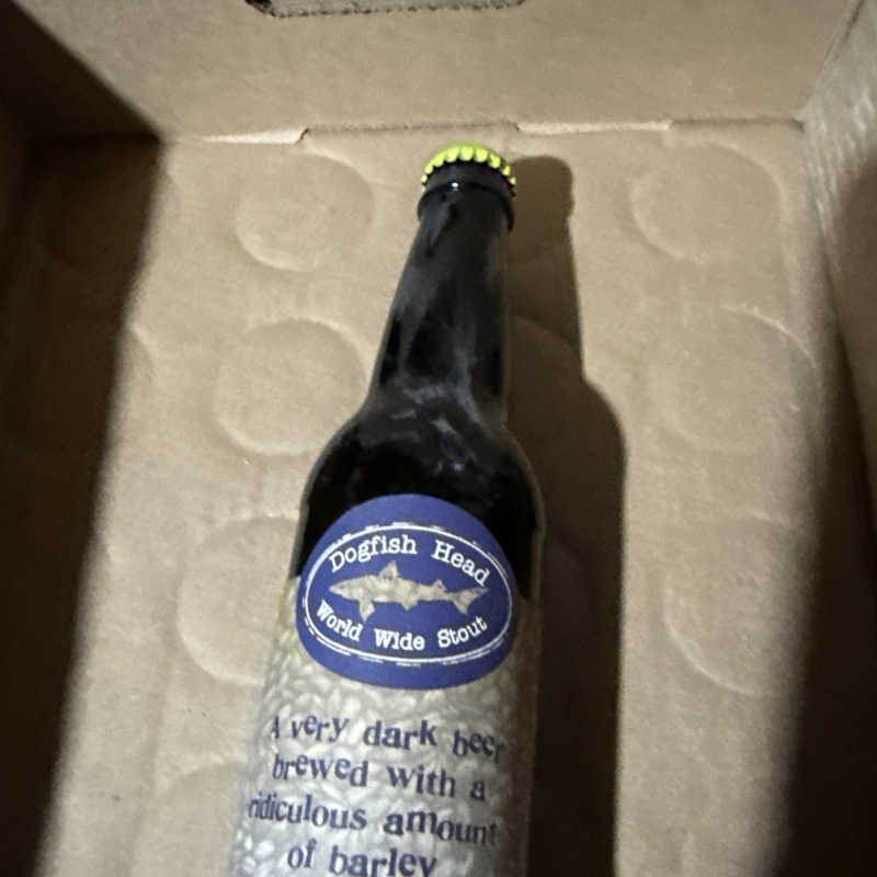 Dogfish head world wide stout