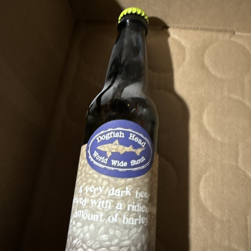 Dogfish head world wide stout
