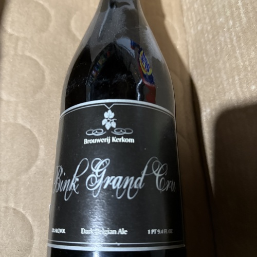 Brouwerij kerkom blink grand cru