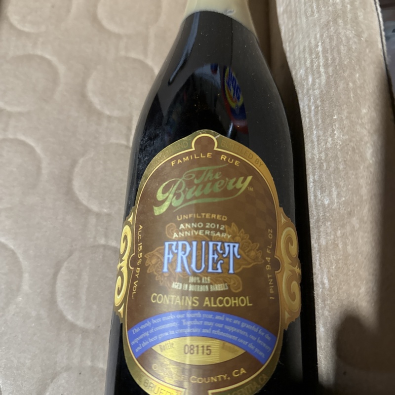Bruery Fruet 2012