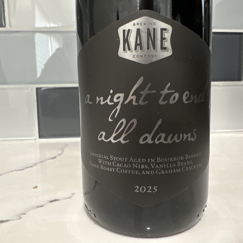 KANE BREWING-A NIGHT TO END ALL DAWNS 2025 TIRAMISU