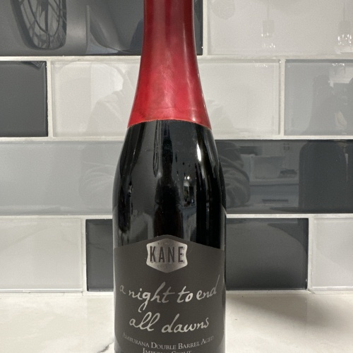 KANE BREWING- A NIGHT TO END ALL DAWNS 2024 AMBURANA DOUBLE BARREL