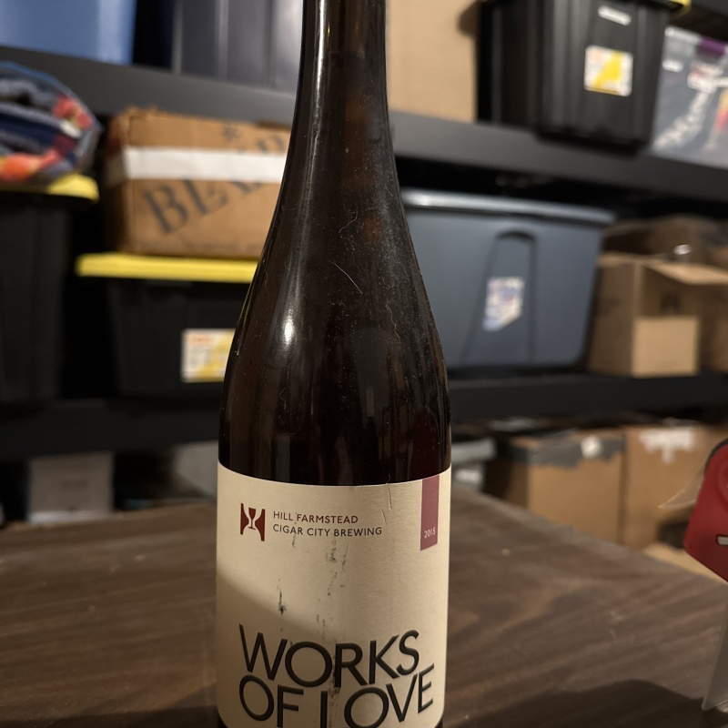 Hill Farmstead Works Of Love Cigar City (2015)
