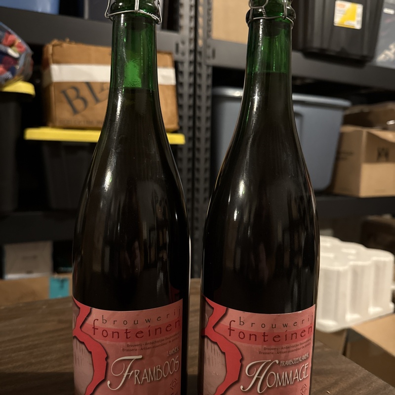 3 Fonteinen Duo - 2014 Framboos & 2013 Hommage !