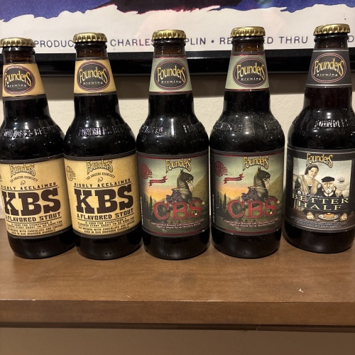 Founders KBS 17 & 18, 2x CBS 2019, Curmudgeon’s Better Half