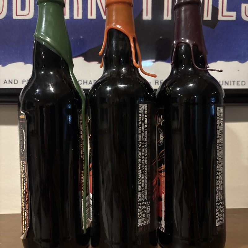 3 Floyds Dark Lord 2010, 2013, 2015