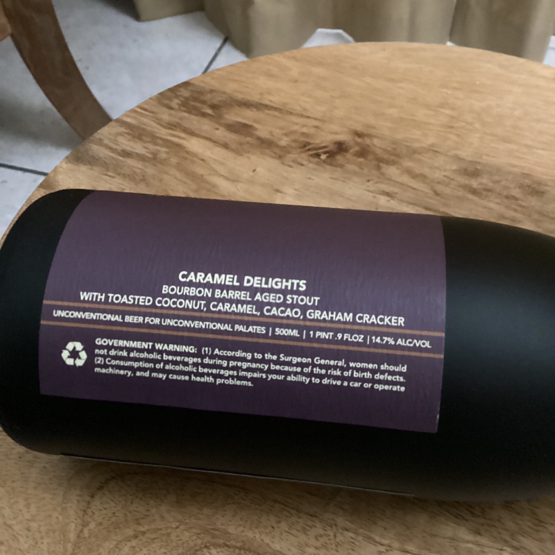 3 Sons Caramel Delights 2026 Member only bottle