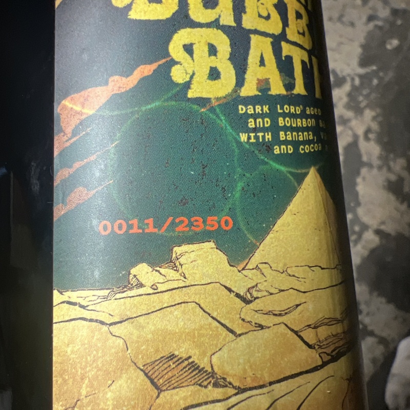 2026 Three Floyds Dark Lord Banana Bubble Bath