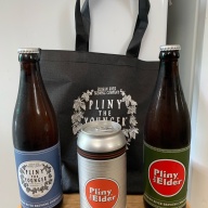 2025 Single Bottle of Pliny the Younger (032725) + Single Can of DDH Pliny the Elder (032025) + (1) Pliny the Elder (042925) - FRESH DATE + TOTE BAG!