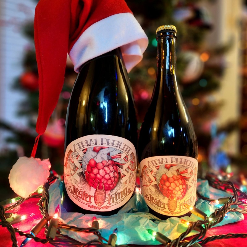 Jester King Atrial Rubicite Christmas Combo – 2020 Magnum (1.5L) & 750mL 2-Pack!