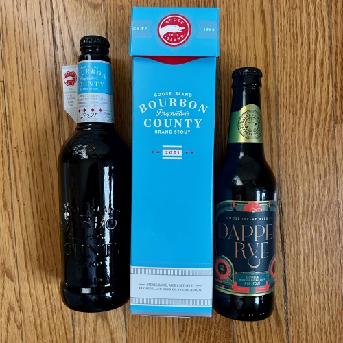 2021 Goose Island Bourbon County Proprietor’s & 2024 Dapper Rye