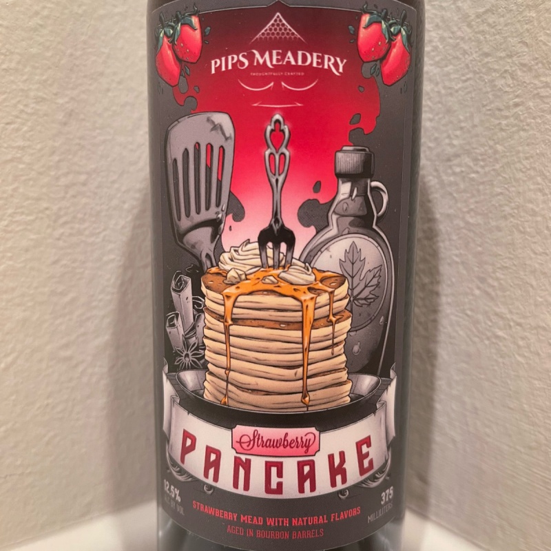 Pips Meadery, Strawberry  Pancake