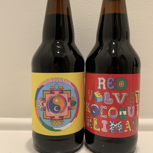 Taijitu (tie-gee-tu) and Red Velvet Koconut Klimax