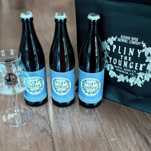 Pliny the Younger 2026 3-PACK with Tote Bag - Triple IPA Russian River Brewing Co.