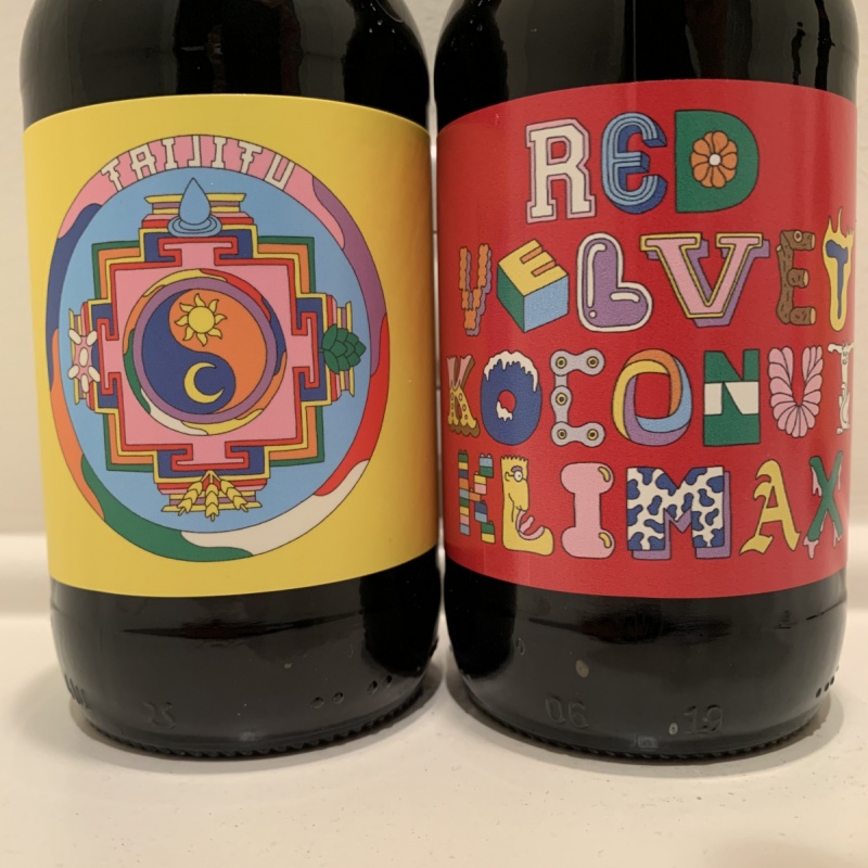 Taijitu (tie-gee-tu) and Red Velvet Koconut Klimax