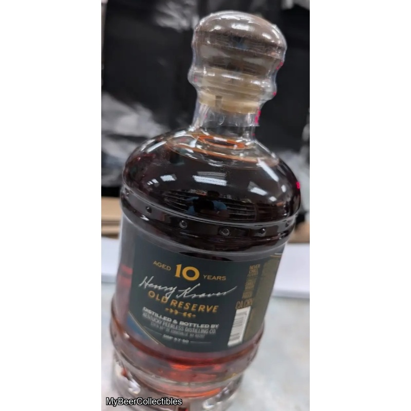 Kentucky Peerless "Henry Kraver's Old Reserve" 10-Year-Old Bourbon Batch