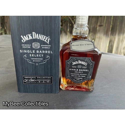 Jack Daniels single barrel select Mission wine & spirits liquor store pick