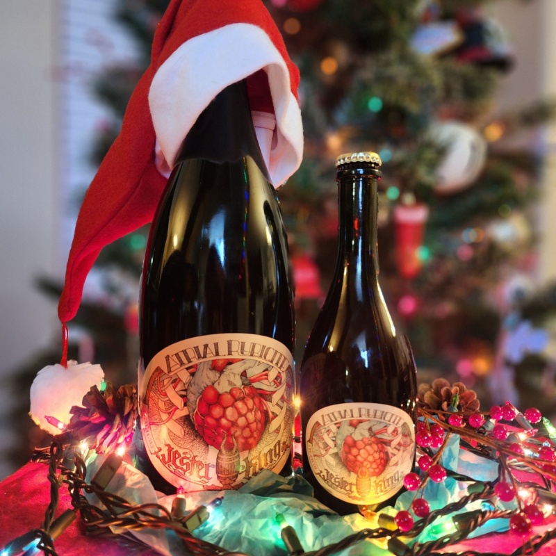 Jester King Atrial Rubicite 2022 Magnum + 375mL Bottle – Rare Combo!