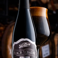 Black Tuesday Grand Reserve (2025)...21.9%  375ML BOTTLE.. ..4.72 ON UNTAPPED.. TRIPLE BOURBON BARREL AGED