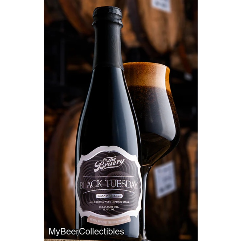 Black Tuesday Grand Reserve (2025)...21.9%  375ML BOTTLE.. ..4.72 ON UNTAPPED.. TRIPLE BOURBON BARREL AGED