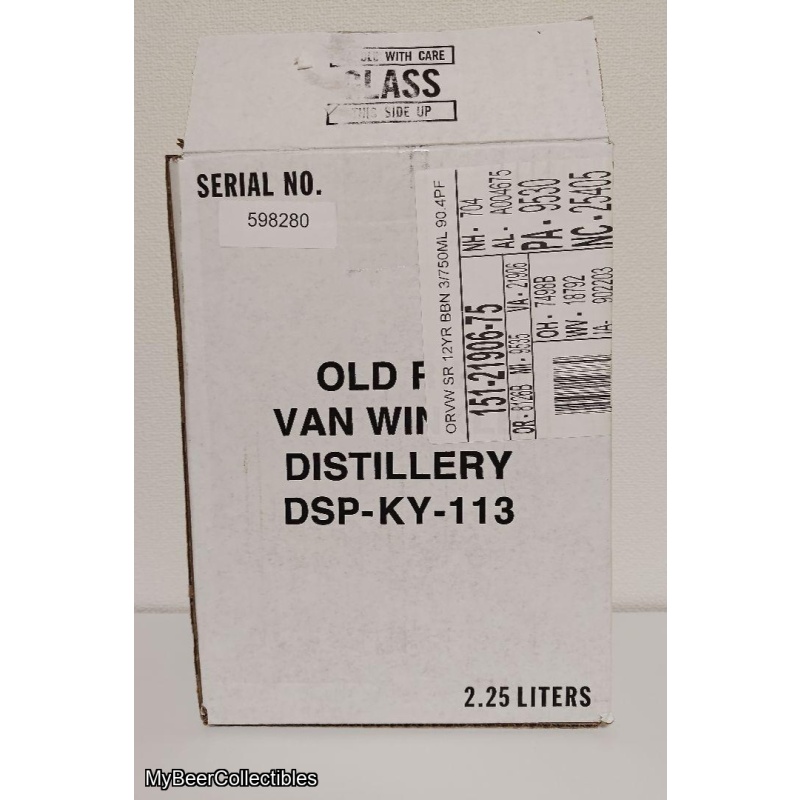 Pappy Van Winkle Three bottle set