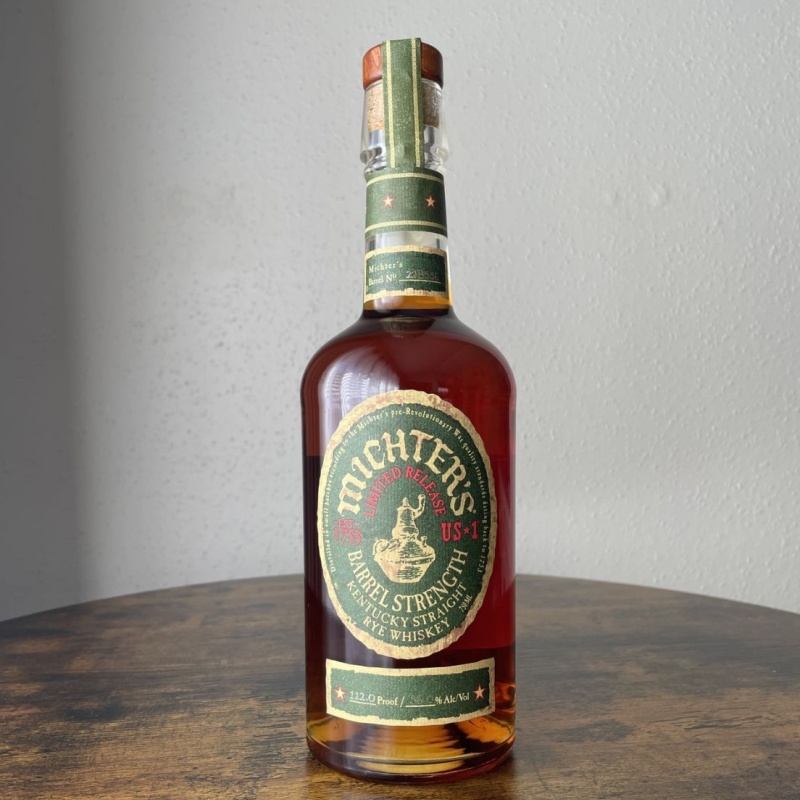 Michter's Barrel Strength Rye 2022 (Free CONUS Shipping)