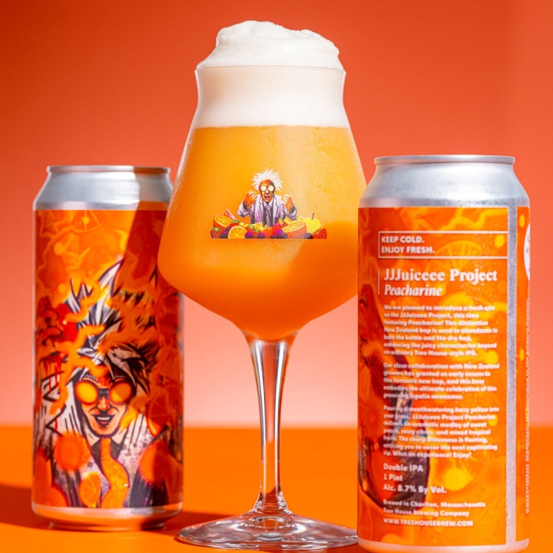 TREE HOUSE - Jjjuice Project Peacharine - DIPA 8.7% - UT 4.39 *Free Shipping Offers*