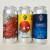 Monkish Brewing Variety Pack 3 Cans Juicy Haze Bomb TIPA DIPA IPA