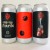 Monkish Brewing 3 Cans Variety Juicy Haze Bomb DIPA Double IPA TIPA