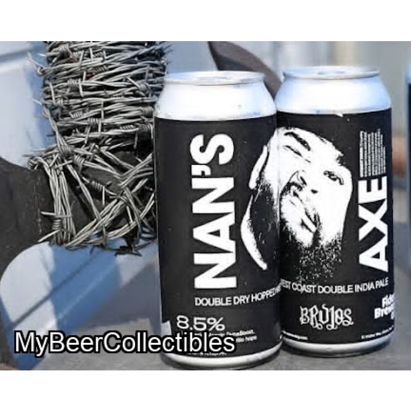 * FIDENS x BRUJOS * - Nan's Axe DDH WC DIPA 8.5% *Free Shipping Offers*