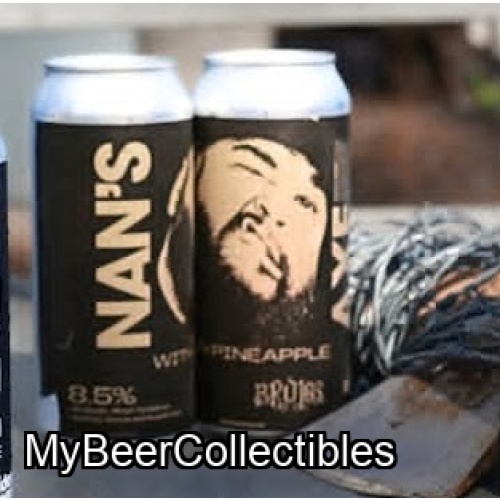 * FIDENS x BRUJOS * - Nan's Axe w/ Pineapple DDH WC DIPA 8.5% *Free Shipping Offers*