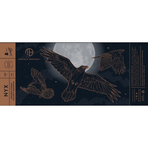 Mortalis Barrel Aged NYX Coconut 4th Anniversary - Coconut Bomb - 4.65 untappd