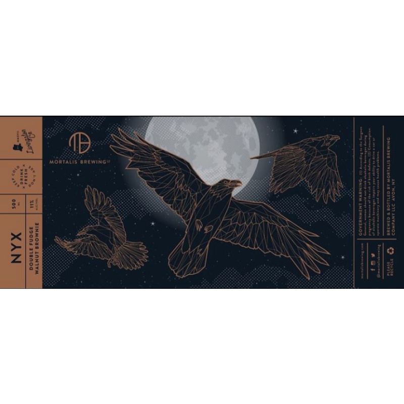 Mortalis Barrel Aged NYX Coconut 4th Anniversary - Coconut Bomb - 4.65 untappd