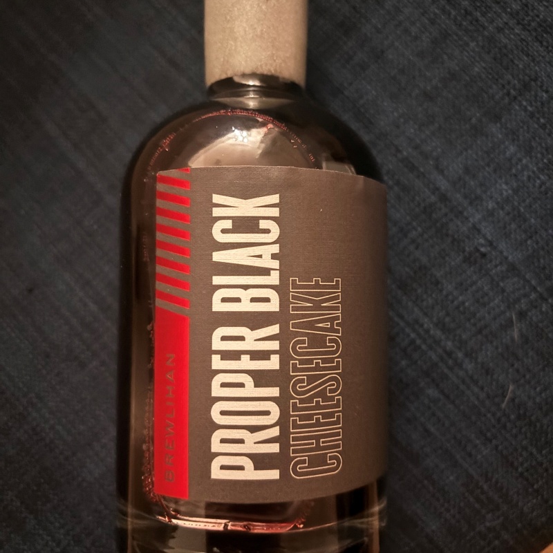 Brewlihan BA Proper Black Cheesecake