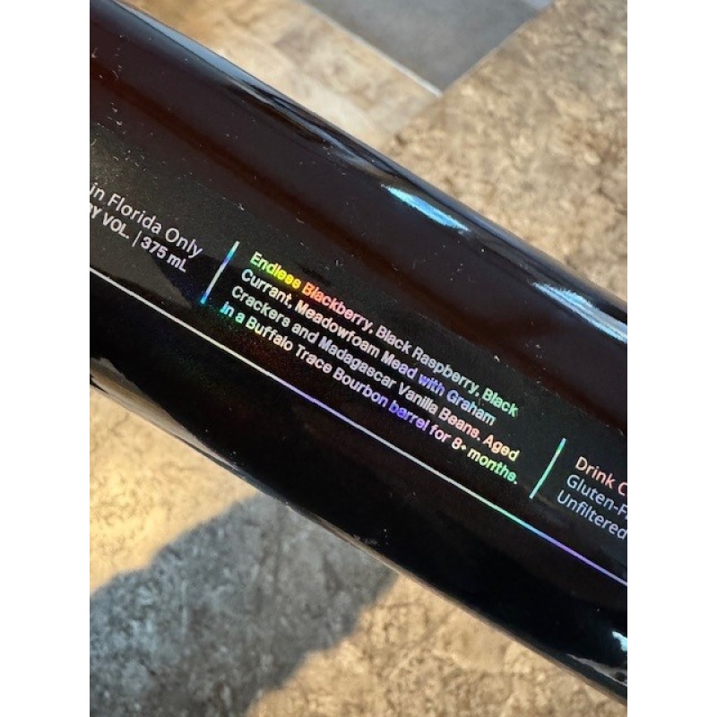 Zymarium Meadery Dream Mead Buffalo Trace Barrel Aged Endless