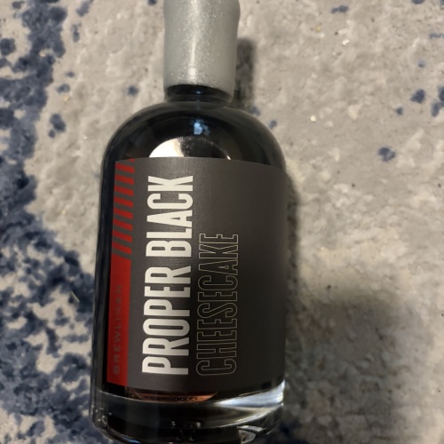 Brewlihan- Proper Black Cheese Cake