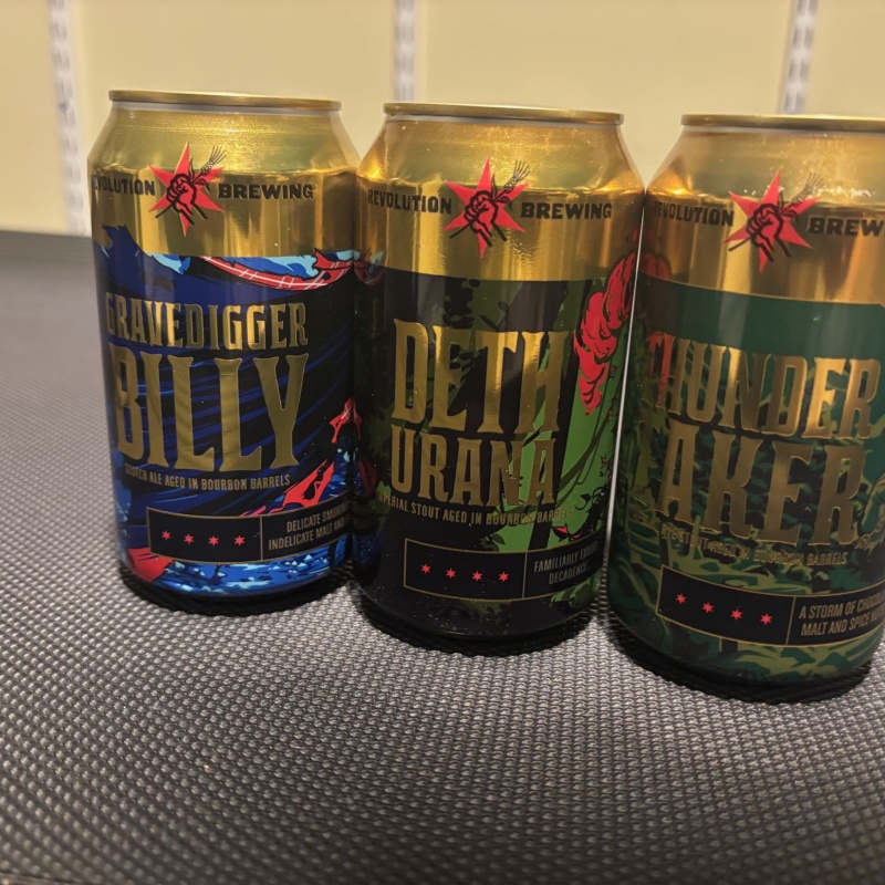 Revolution mixed 3 pack (one can of 3 different types)