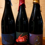 Saint Errant Brewing Double Barrel Bottle Set: Double Barrel Ouillage + Double Barrel Kinnikinnick + Double Barrel Sina And the Eel