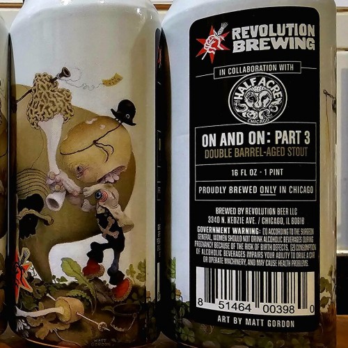Revolution Brewing On & On Part 3 *Half Acre Collab* 2-Pack